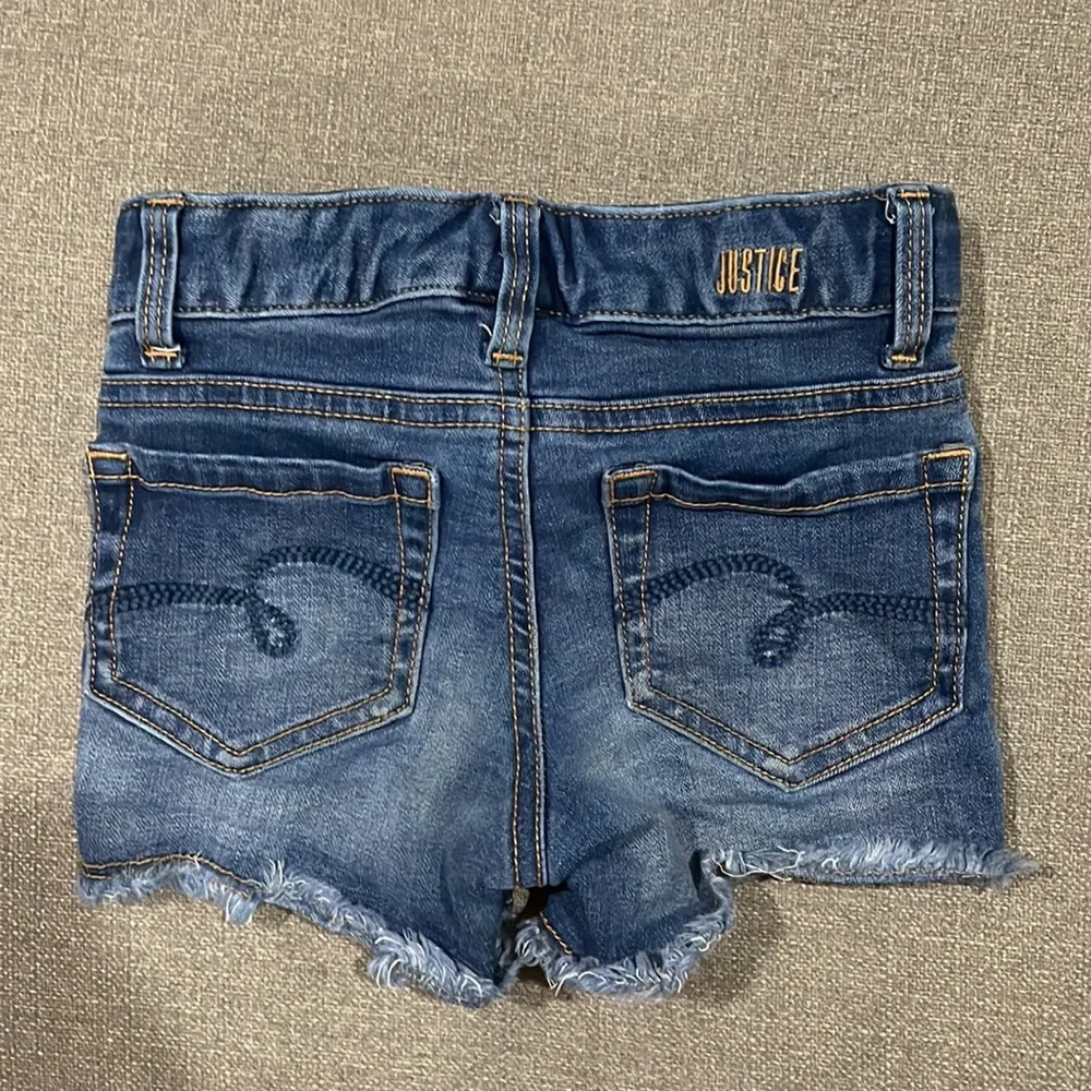 Justice Cutoff shorts reg Blue Wash Denim
